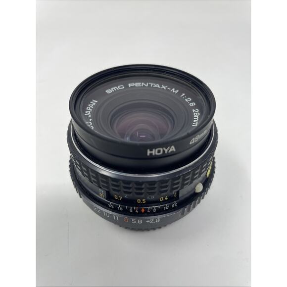 Pentax M 28mm F2.8 Asahi SMC Pentax K PK Mount Lens - SLR/Mirrorless Cameras - Picture 1 of 7